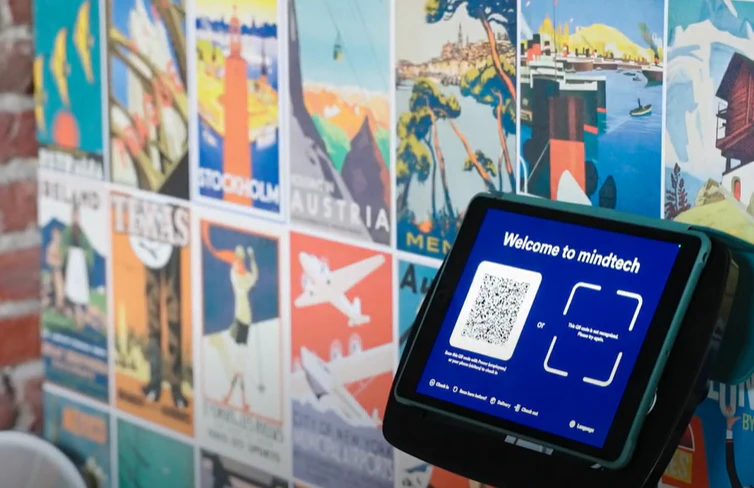 screenshot of Eptura Visitor